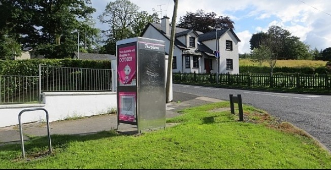 Advertising in Kiosk Shelters in Didley